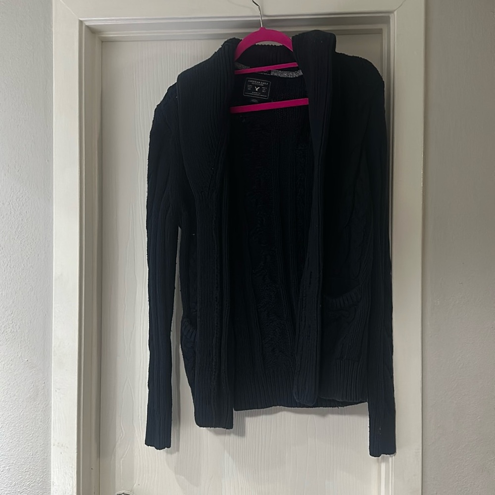 American Eagle Navy Cardigan